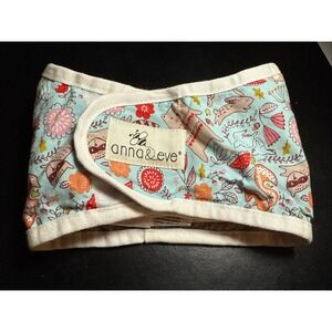 Anna & Eve - Swaddle Strap, Adjustable Arms-Only Baby Small Blue Animals